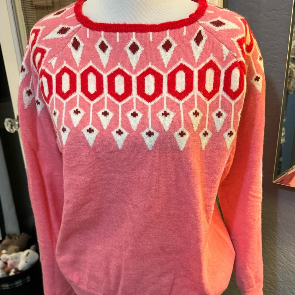 Pink sweater